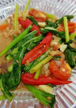 Foto resep Ca Sawi Udang