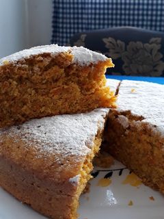 Una foto de Torta de zanahoria