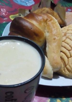 Una foto de Atole de cajeta