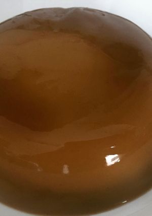 Una foto de Flan de calabaza (vegan)