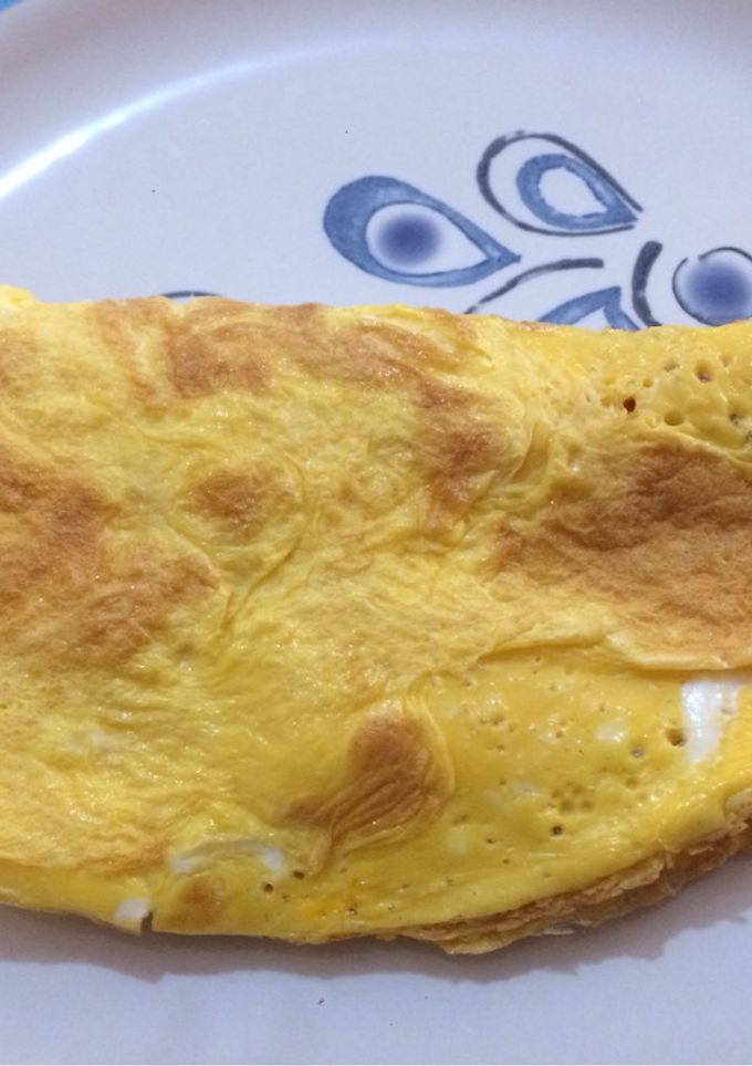 Una foto de Omelette con jamón y queso