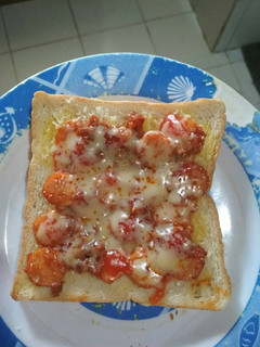 Foto resep Roti tawar (4) roti pizza