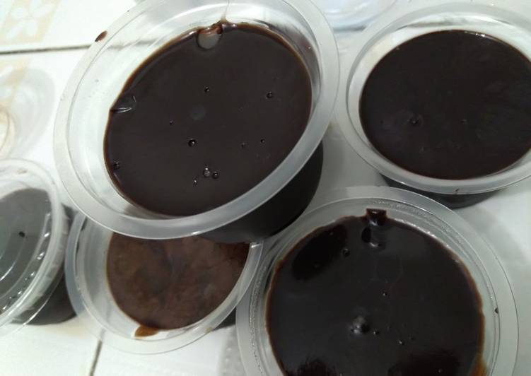 Puding chocolatos