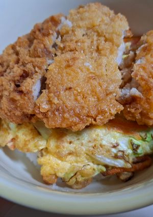 〔在家也能做〕高麗炸雞蓋飯 的食譜成品照片