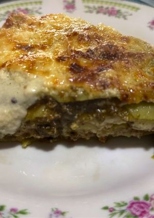 Una foto de Lasaña con Masa Verde y Ragú sin Tomate