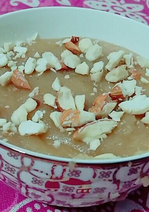 A picture of Suji ka halwa.