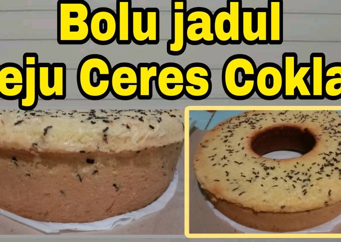 Bolu jadul keju ceres coklat