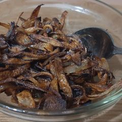 A picture of Fried onions🔥❤.