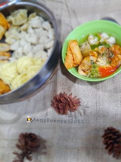 Foto resep Mie bakso ayam malang