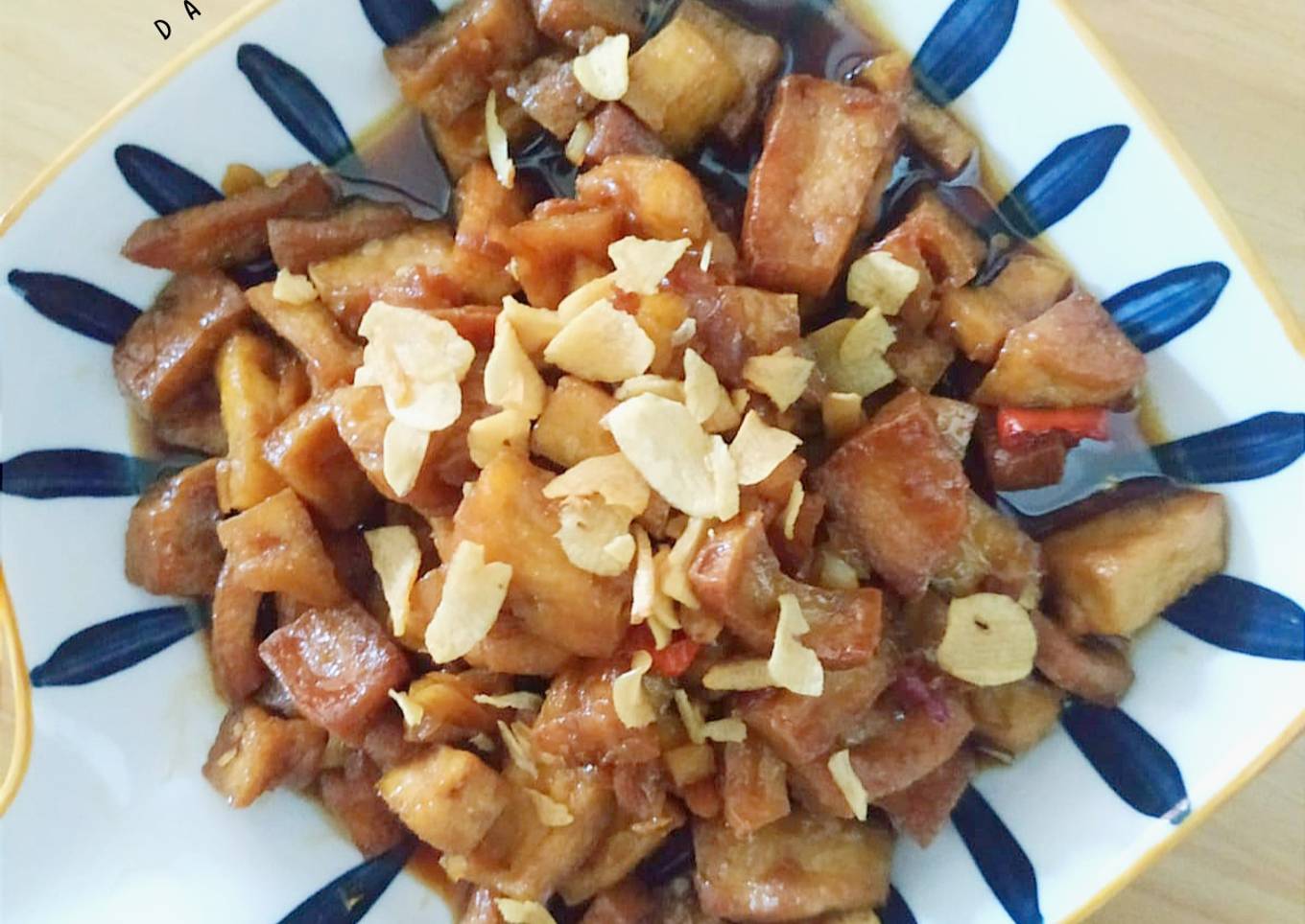 Oseng Tahu Kecap Pedas