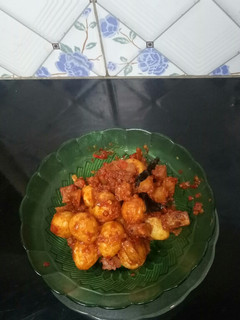 Foto resep Sambel goreng kentang+telur puyuh