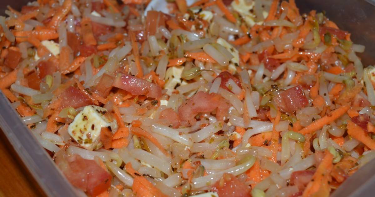 Como preparar los brotes de soja en ensalada