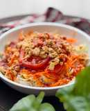 💚 Cơm Taco Okinawa Chay Với Đậu Hủ (Vegan)