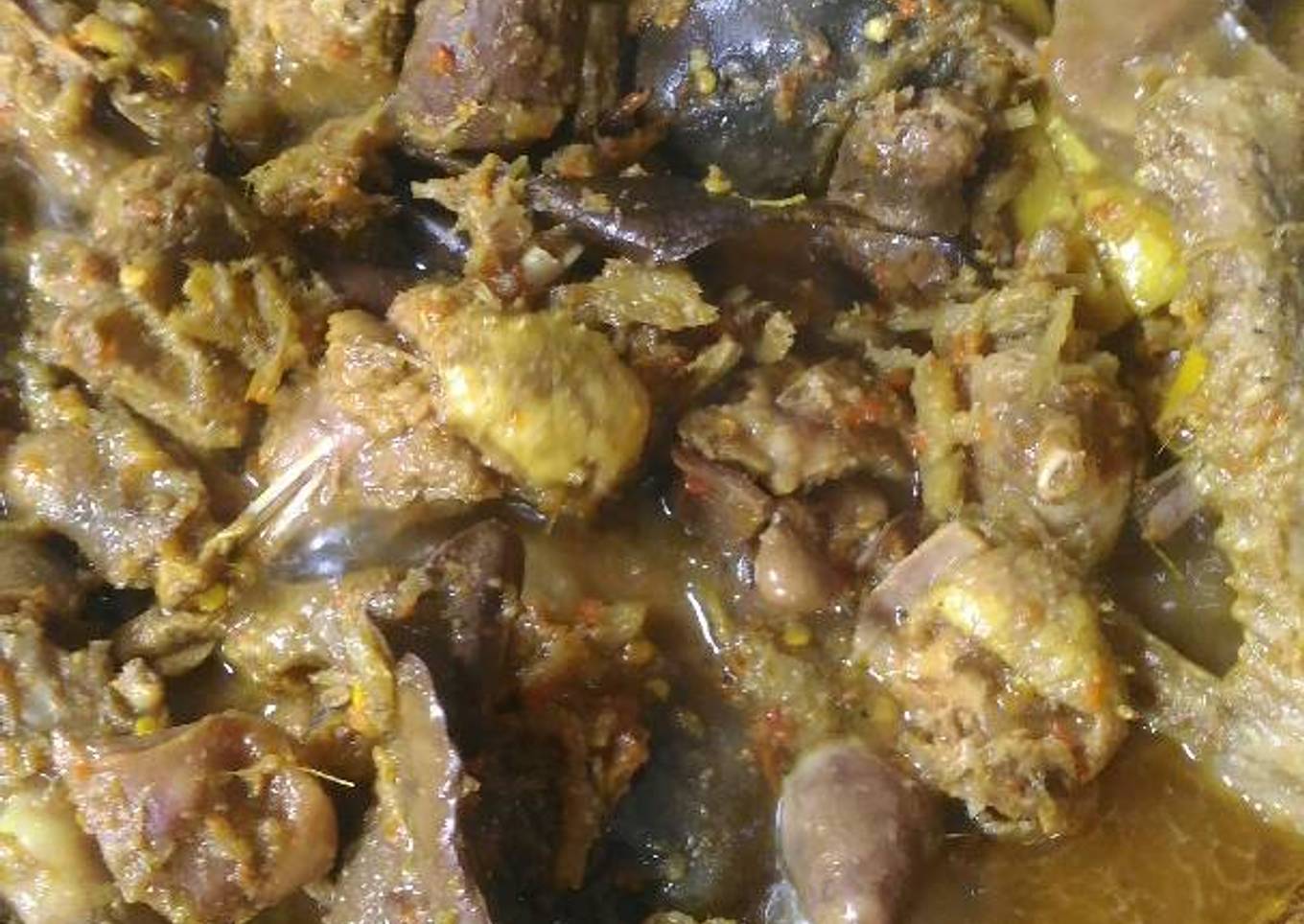 Bebek rica.rica pedas gila.