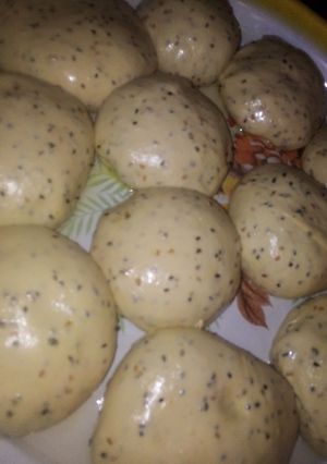 صورة لوصفة عجينة المسخنة، خبز بالبصل