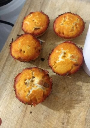 Una foto de Muffins a la pizza o de pizza cómo le quien llamar Uds
