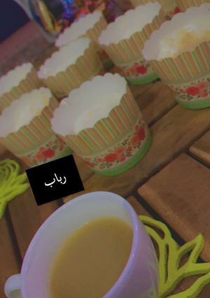 صورة لوصفة حلى سريع ولذيذ مره يمي 😋😋
