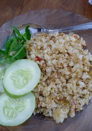 Foto resep Nasi jagung goreng