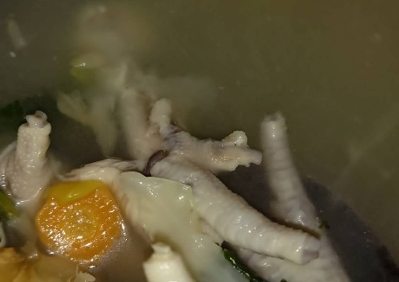 Sop Ceker Ayam