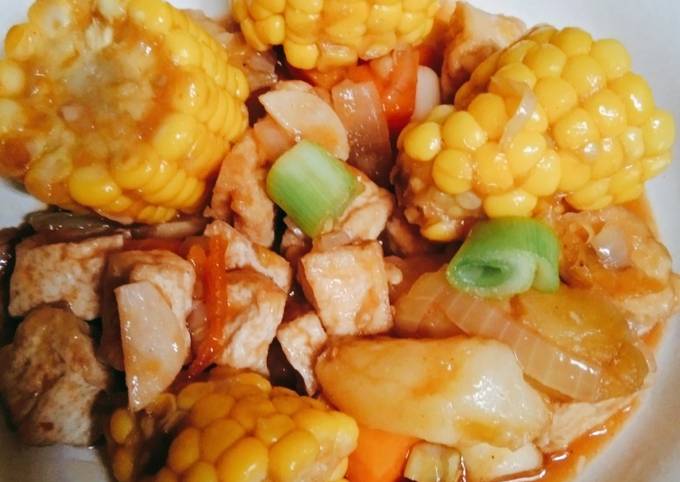 Resep Kentang Jagung asam manis pedas, Sempurna