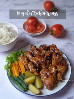 Foto resep Teriyaki chicken wings