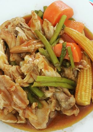 รูปของ ไก่ตุ๋นน้ำแดง