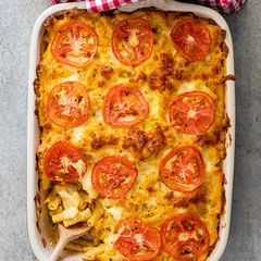 A picture of Macaroni and Cheese.