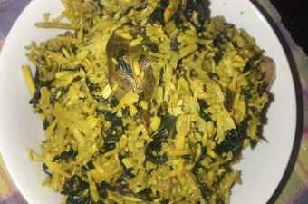 Bagaimana Menyiapkan Tumis bunga pepaya yang Lezat Sekali