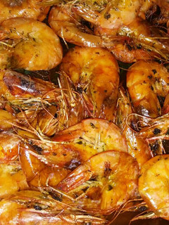 Una foto de Camarones al horno