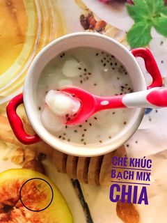 Hình của món Chè khúc bạch - bữa phụ cho bé.