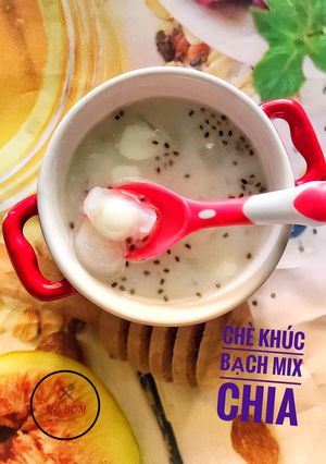 Hình của món Chè khúc bạch - bữa phụ cho bé.