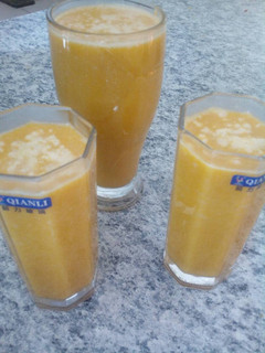 Una foto de Batido de lúcuma