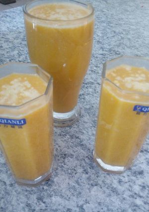 Una foto de Batido de lúcuma