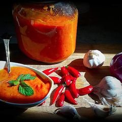 A picture of Homemade Hot Sauce.