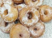 A picture of sugar doughnuts