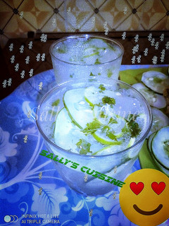 A picture of Virgin mojito.
