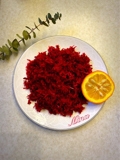 عکسی از دستور سالاد ترب سیاه و لبو