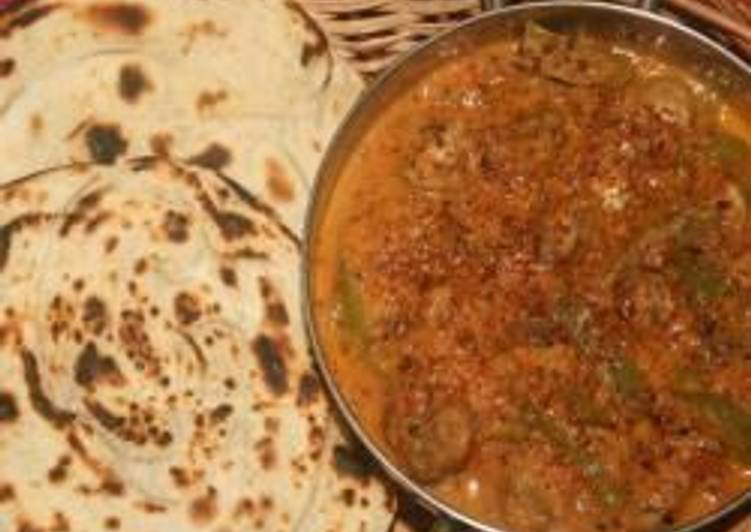 Super Yummy Spicy Capsicum and Mushroom Curry