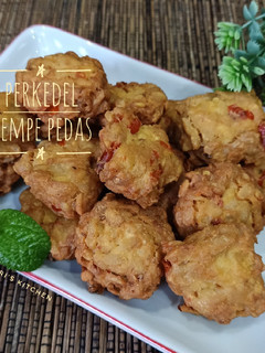 Foto resep Perkedel Tempe Pedas