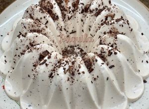 Una foto de ⚜️ Gelatina-Kéfir de stracciatella ⚜️