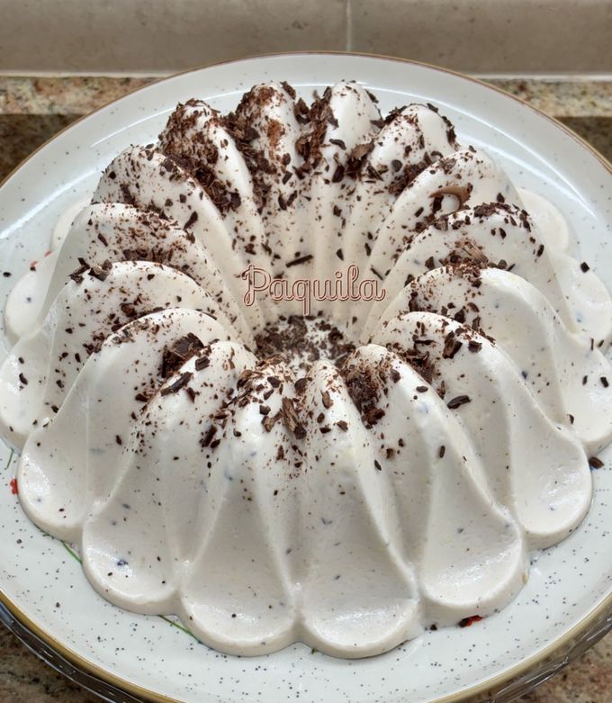 Foto principal de ⚜️ Gelatina-Kéfir de stracciatella ⚜️