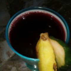 A picture of Zobo juice.