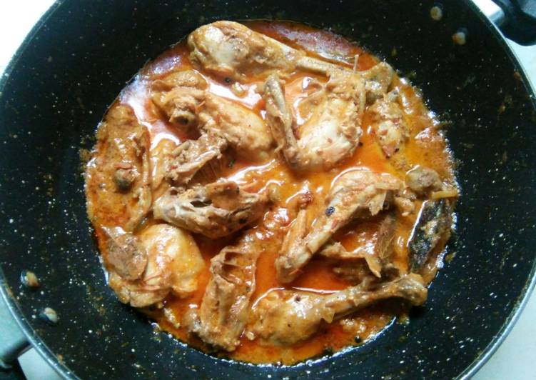 Recipe of Super Quick Shahi Spicy Chicken Korma