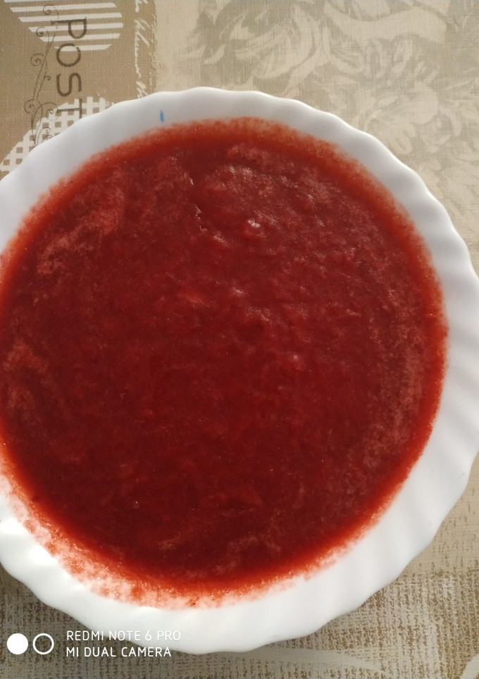 Una foto de Mermelada de fresa baja en calorías
