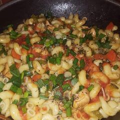 A picture of Spicy pasta.