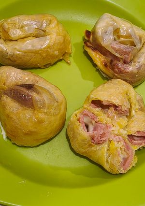 Foto resep Rice paper Gulung Isi Smoked Beef Dan Keju Lumer