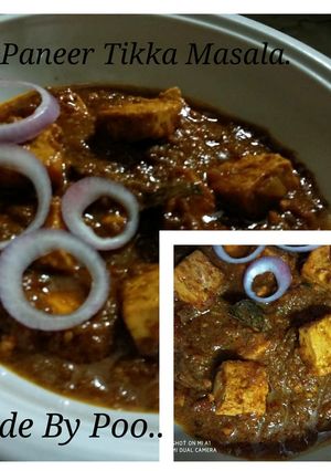 A picture of Paneer Tikka Masala.