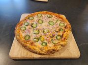 A picture of pizza dough