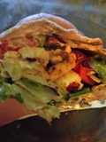 Fűszeres pulykamell wrap