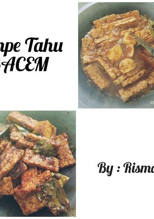 Foto resep Tempe Tahu Bacem Legit